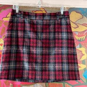 Eddie Bauer 100% wool skirt 4 petite